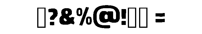 Nature Heaven Regular Font OTHER CHARS