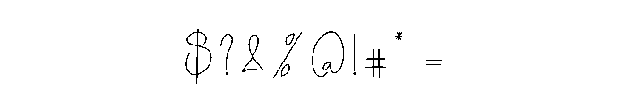 Nature Holiday Font OTHER CHARS