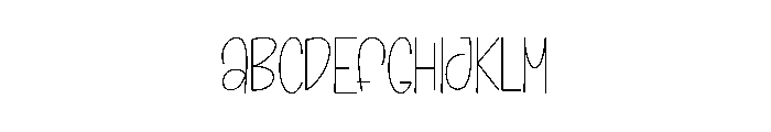 Nature Holiday Font UPPERCASE
