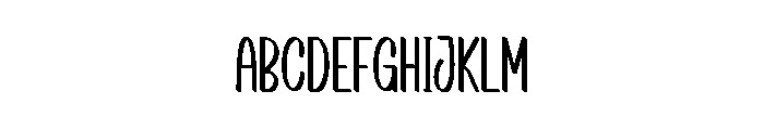 Nature Story Font UPPERCASE