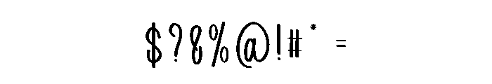 Nature Valentine Font OTHER CHARS