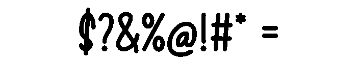 Naughty Halloween Font OTHER CHARS