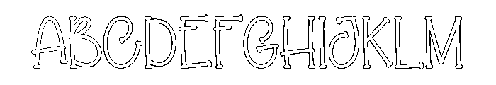 Naughty Holiday Font UPPERCASE