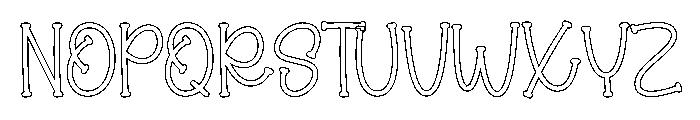 Naughty Holiday Font UPPERCASE