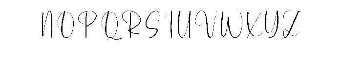 Naughty1 Font UPPERCASE