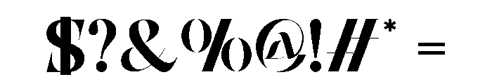 Navickey Font OTHER CHARS