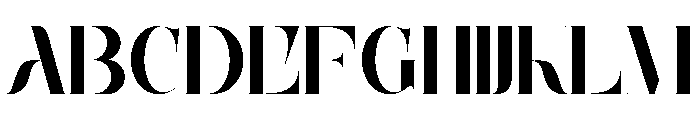 Navickey Font UPPERCASE