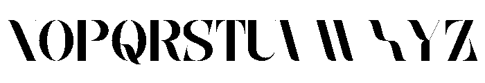 Navickey Font UPPERCASE