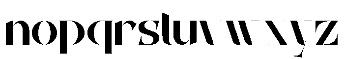 Navickey Font LOWERCASE