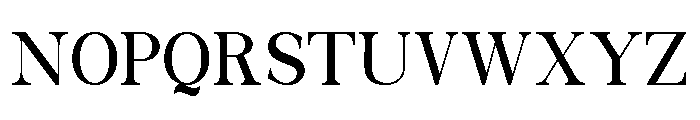 Navore Regular Font UPPERCASE