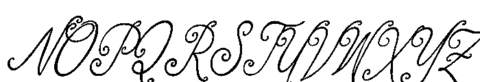 Nawiyla Italic Font UPPERCASE