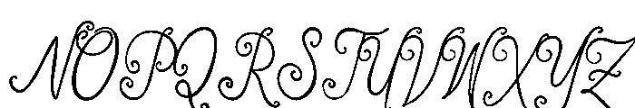 Nawiyla Font UPPERCASE