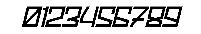 Naxero Italic Font OTHER CHARS