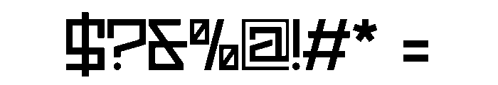 Naxero Font OTHER CHARS