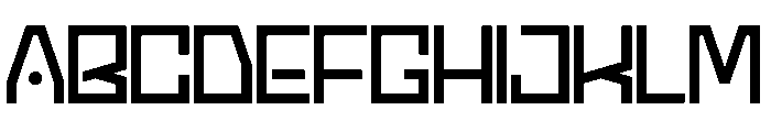 Naxero Font UPPERCASE
