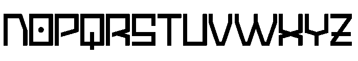 Naxero Font UPPERCASE