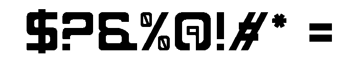 Naxioz Font OTHER CHARS