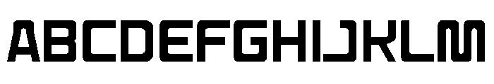 Naxioz Font UPPERCASE