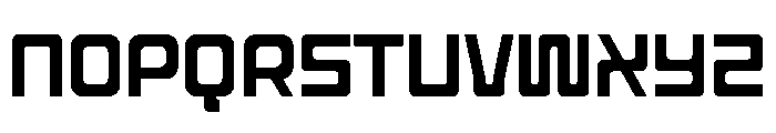 Naxioz Font LOWERCASE