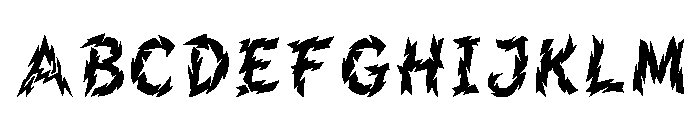 Naya Regular Font UPPERCASE
