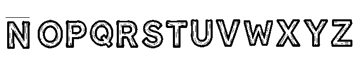 Nayeem Regular Font LOWERCASE