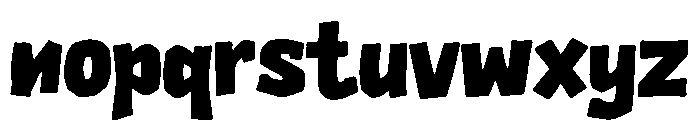 Nayemi Font LOWERCASE