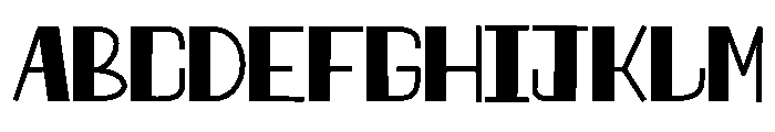 Naynate Font UPPERCASE
