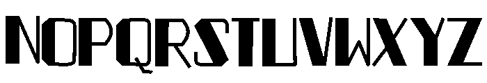 Naynate Font UPPERCASE