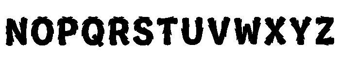 Naz Regular Font LOWERCASE