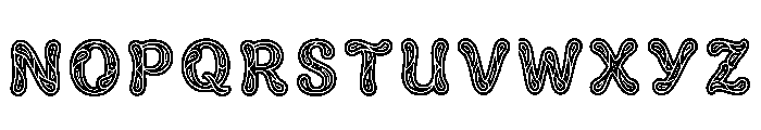 Nazim Regular Font LOWERCASE