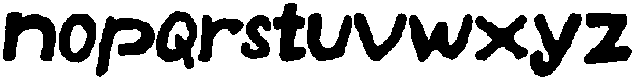 NAOVERA II Regular otf (400) Font LOWERCASE