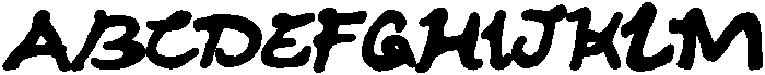 NAOVERA III Regular otf (400) Font UPPERCASE
