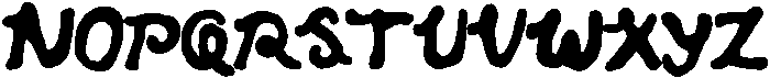 NAOVERA III Regular otf (400) Font UPPERCASE