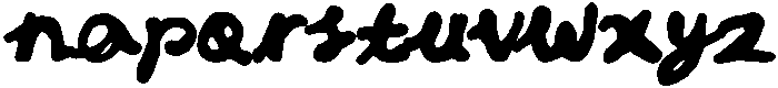 NAOVERA III Regular otf (400) Font LOWERCASE