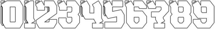 NAXMOS Outline otf (400) Font OTHER CHARS