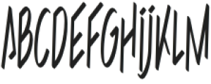 Na Passcha Regular otf (400) Font LOWERCASE