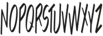 Na Passcha Regular otf (400) Font LOWERCASE