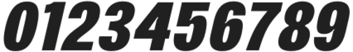 Nabire 1943 Extra Bold Italic otf (700) Font OTHER CHARS