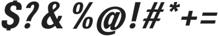 Nabire 1943 Semi Bold Italic otf (600) Font OTHER CHARS
