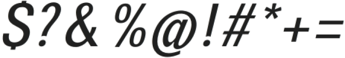 Nabire1943-Italic otf (400) Font OTHER CHARS