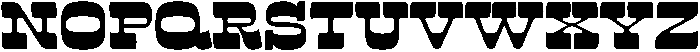 Nackresa-Slab otf (400) Font UPPERCASE