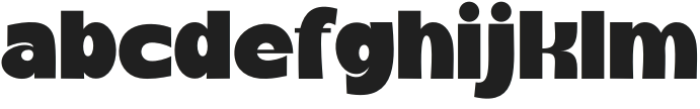 Nacles Regular otf (400) Font LOWERCASE