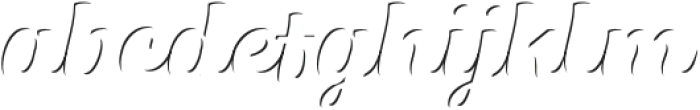 Nadel Script Highlight otf (300) Font LOWERCASE