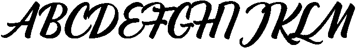 Nadia otf (400) Font UPPERCASE