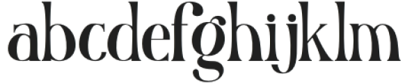 Nadier-Regular otf (400) Font LOWERCASE