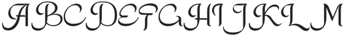 Nadishaq Regular otf (400) Font UPPERCASE