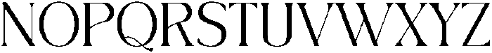 Nafeesh Regular otf (400) Font UPPERCASE