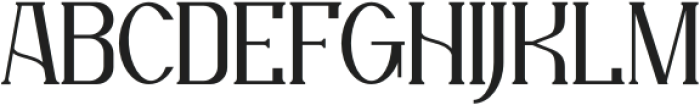 Nafegise Regular otf (400) Font UPPERCASE