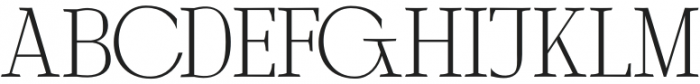 Nagaris Serif Display Regular otf (400) Font LOWERCASE