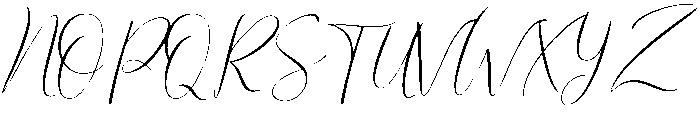 Nagatha Christie Regular otf (400) Font UPPERCASE